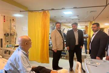 بازدید مدیر درمان