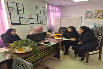 بازدید کارشناس بیماری‌ های غیرواگیر معاونت بهداشتی دانشگاه 2