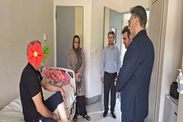 عیادت از مددجو